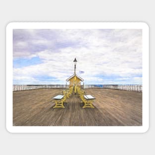 The Pier At Penarth Sticker